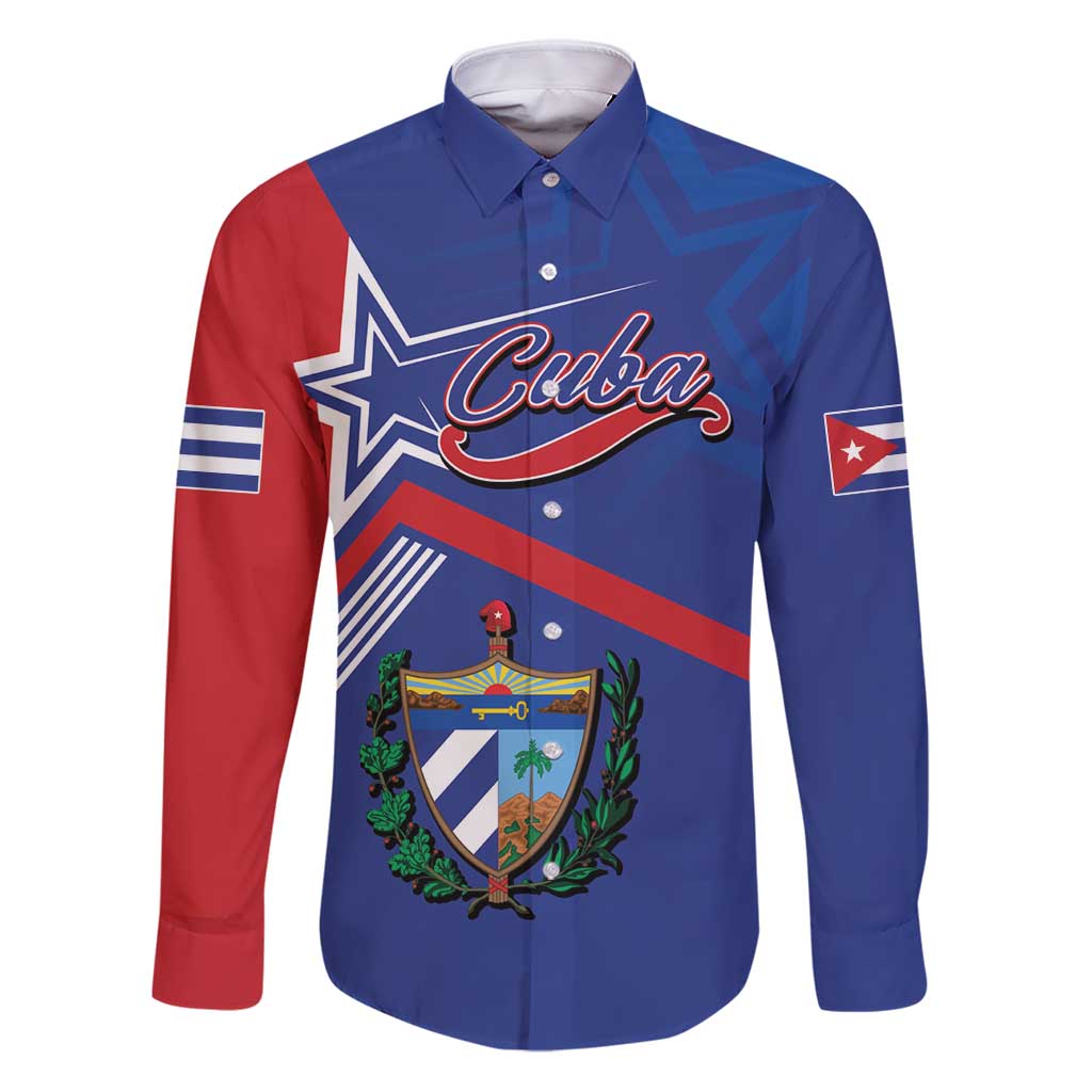 Cuba Coat Of Arms Family Matching Puletasi and Hawaiian Shirt The Pearl Of The Antilles