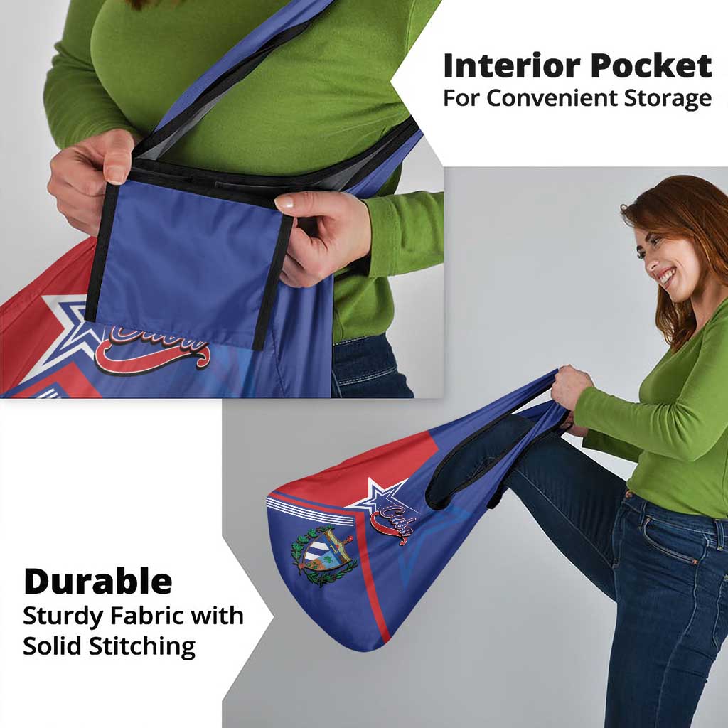 Cuba Coat Of Arms Grocery Bag The Pearl Of The Antilles