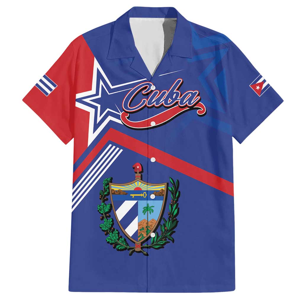Cuba Coat Of Arms Hawaiian Shirt The Pearl Of The Antilles