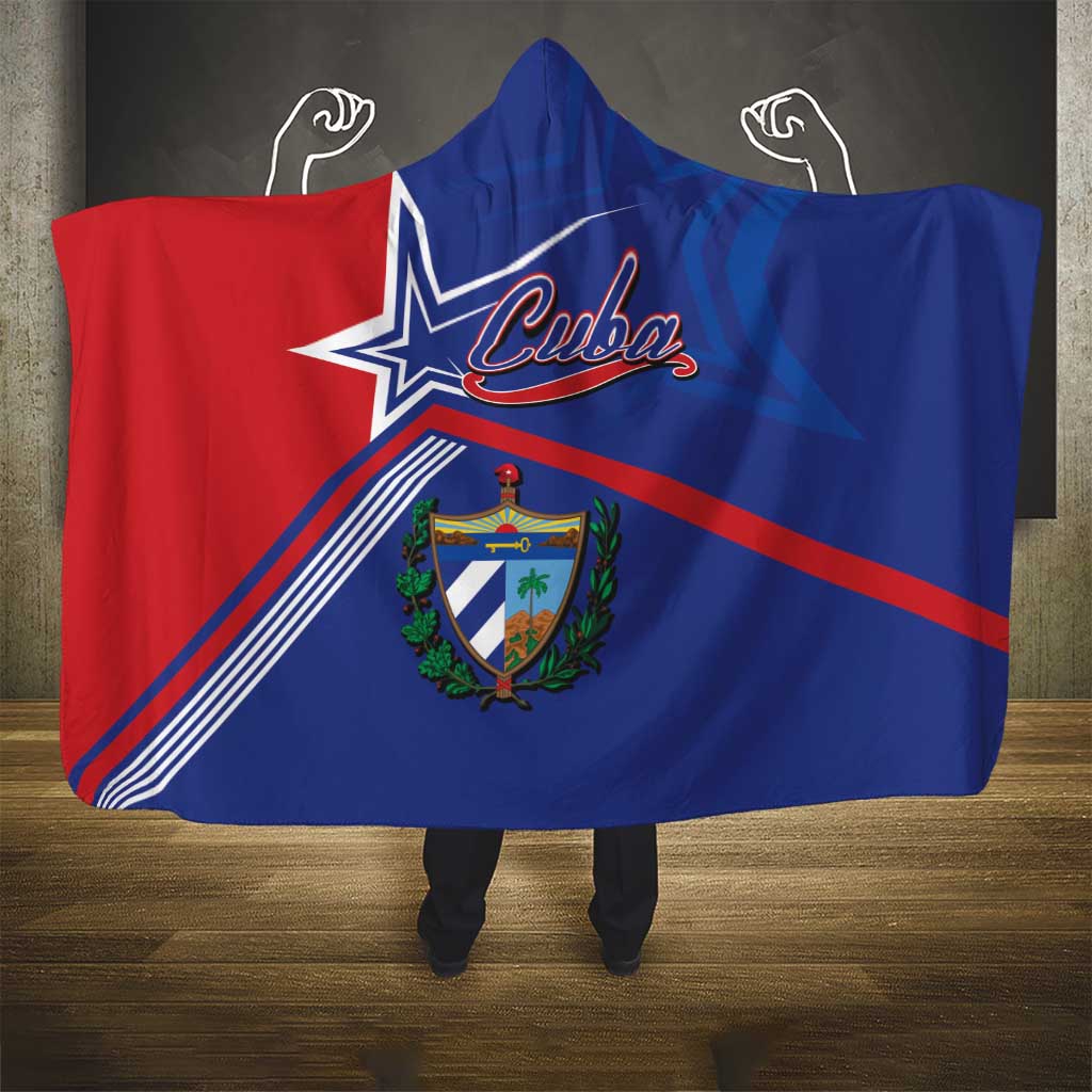 Cuba Coat Of Arms Hooded Blanket The Pearl Of The Antilles