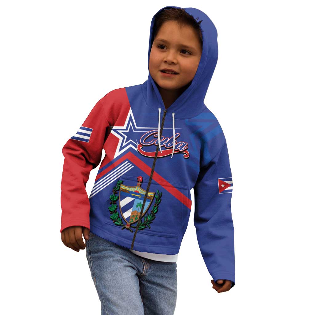 Cuba Coat Of Arms Kid Hoodie The Pearl Of The Antilles