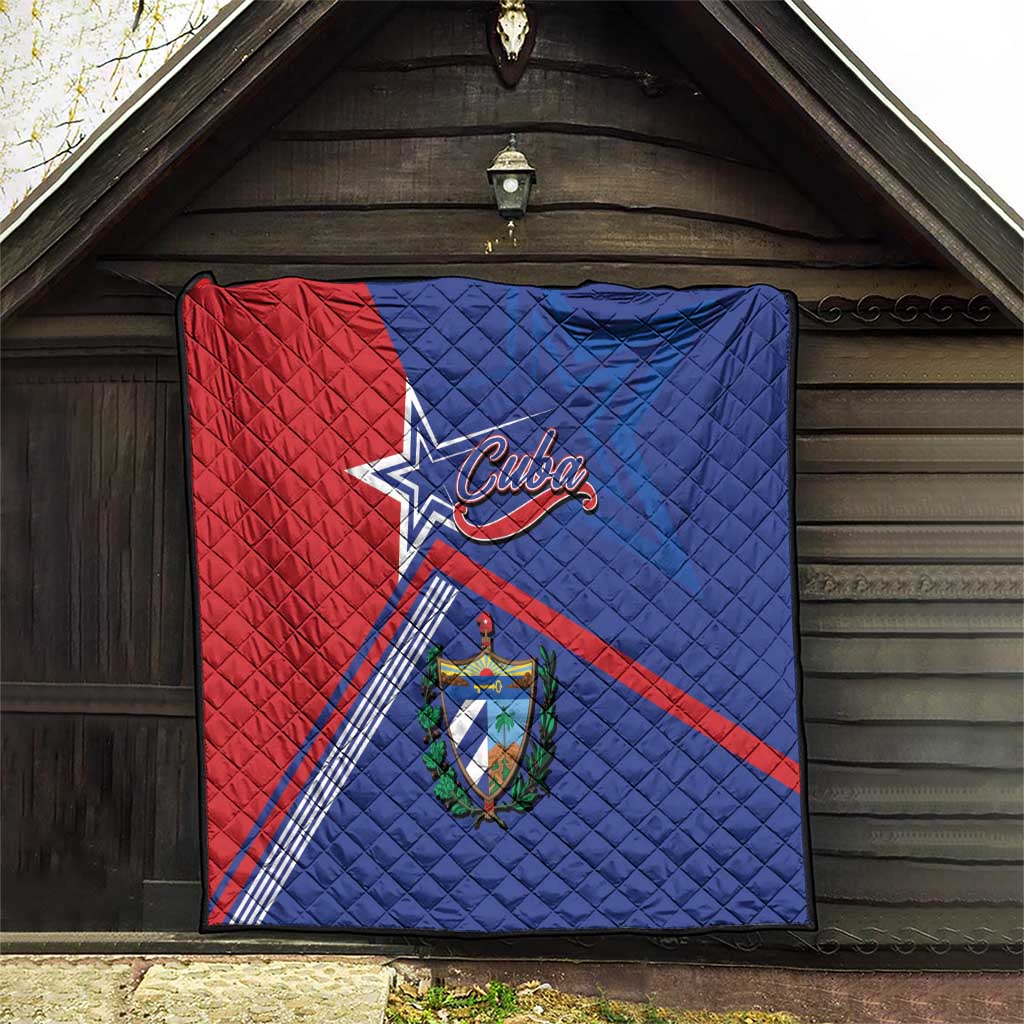 Cuba Coat Of Arms Quilt The Pearl Of The Antilles