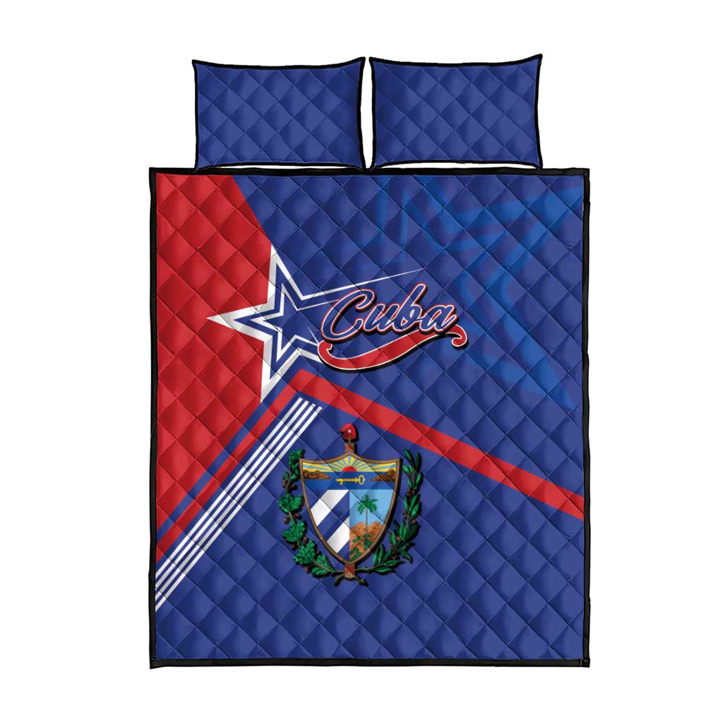 Cuba Coat Of Arms Quilt Bed Set The Pearl Of The Antilles