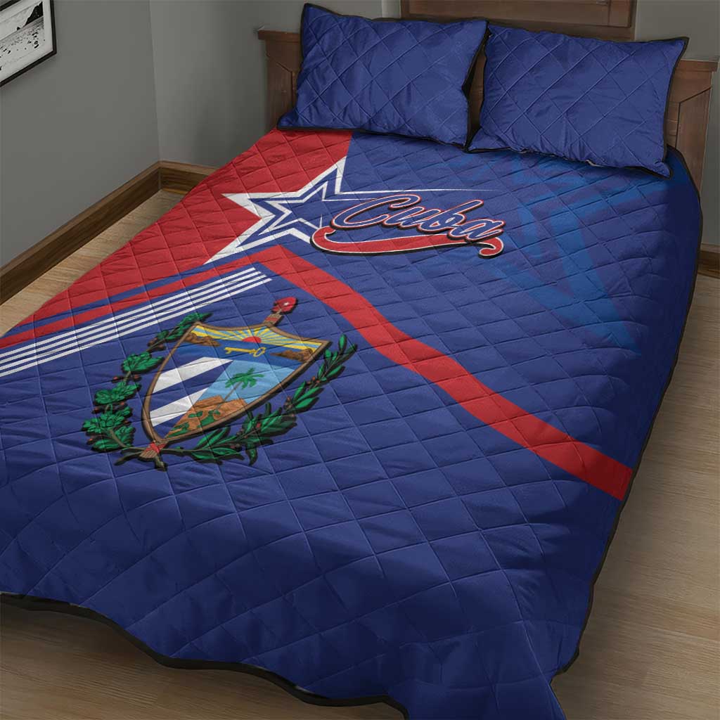 Cuba Coat Of Arms Quilt Bed Set The Pearl Of The Antilles