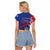 Cuba Coat Of Arms Raglan Cropped T Shirt The Pearl Of The Antilles