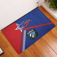 Cuba Coat Of Arms Rubber Doormat The Pearl Of The Antilles