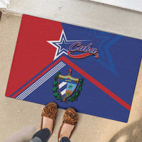 Cuba Coat Of Arms Rubber Doormat The Pearl Of The Antilles