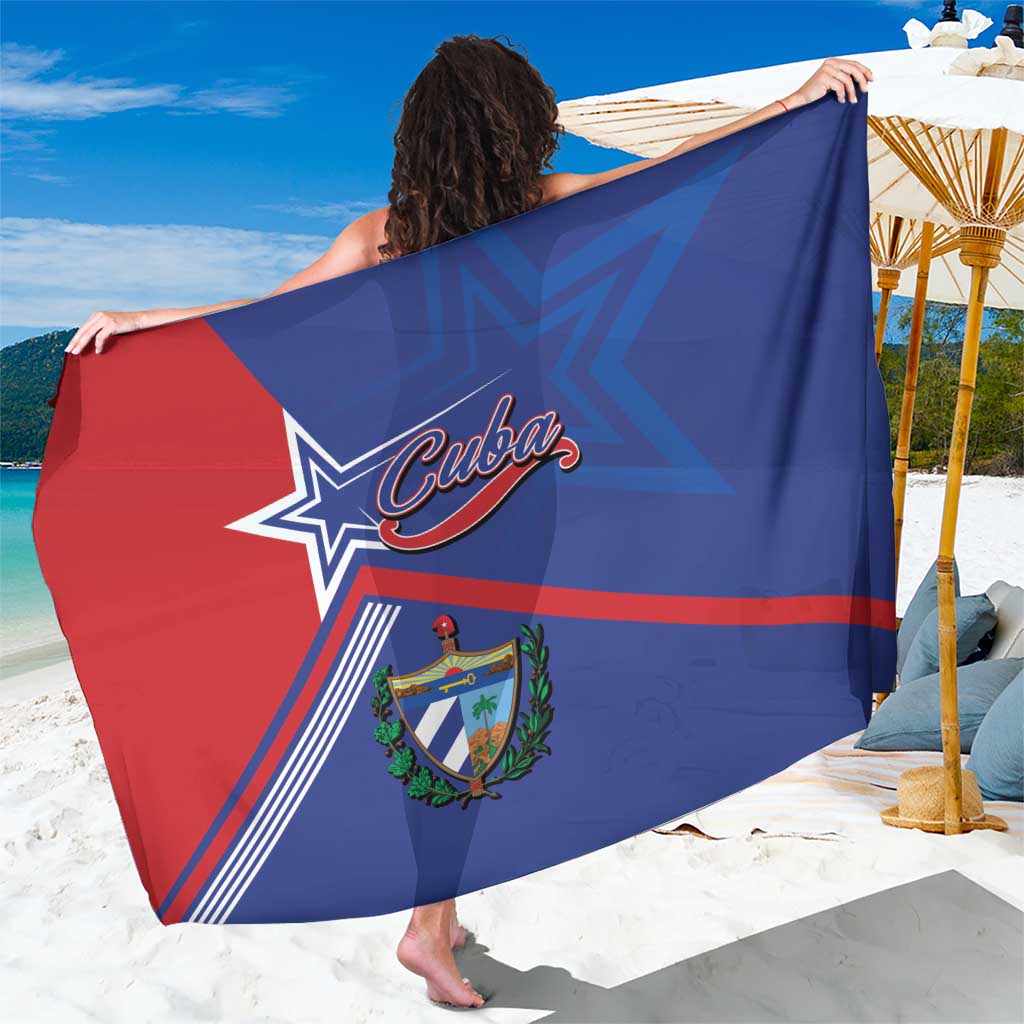 Cuba Coat Of Arms Sarong The Pearl Of The Antilles