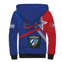 Cuba Coat Of Arms Sherpa Hoodie The Pearl Of The Antilles