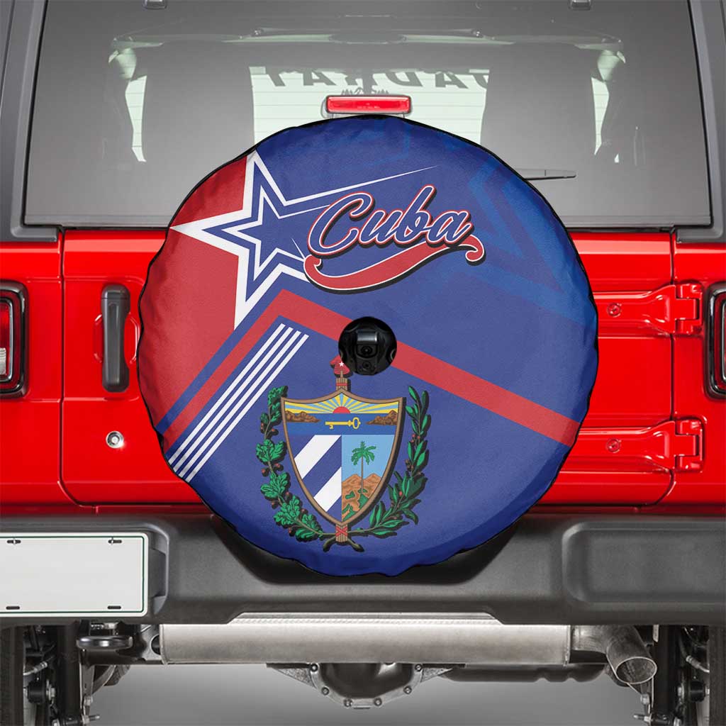 Cuba Coat Of Arms Spare Tire Cover The Pearl Of The Antilles