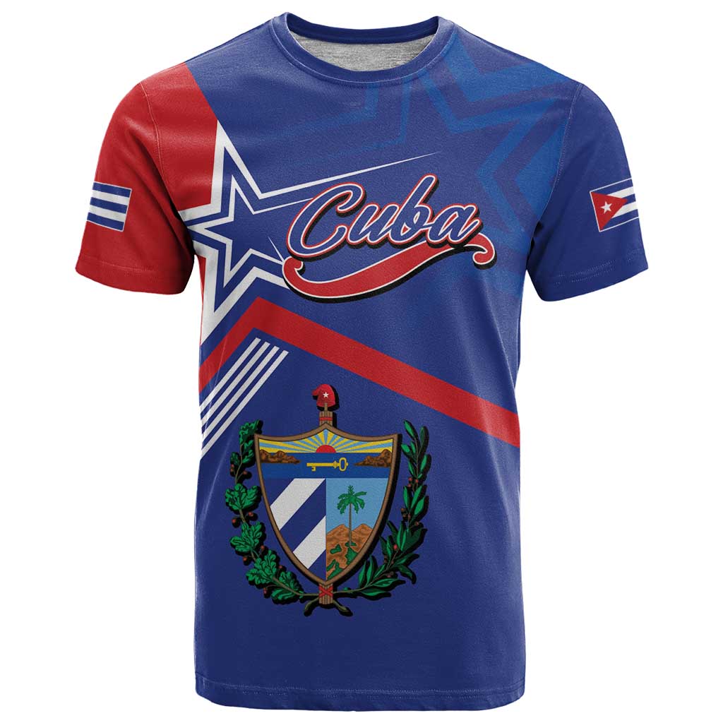Cuba Coat Of Arms T Shirt The Pearl Of The Antilles