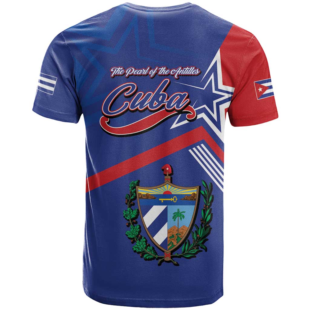 Cuba Coat Of Arms T Shirt The Pearl Of The Antilles