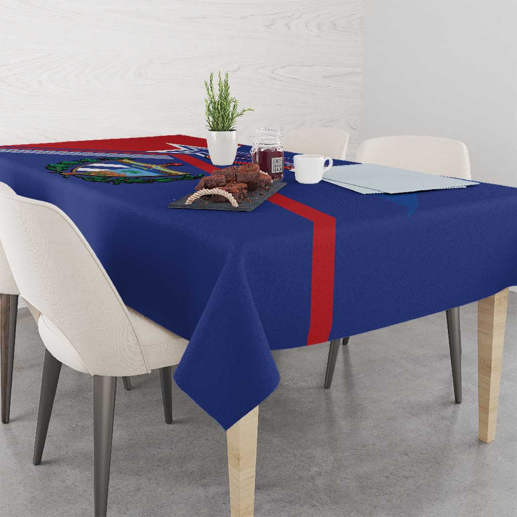 Cuba Coat Of Arms Tablecloth The Pearl Of The Antilles