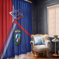 Cuba Coat Of Arms Window Curtain The Pearl Of The Antilles