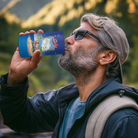 Cuba 4 in 1 Can Cooler Tumbler Funny Macaw Decorative Map