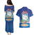 Cuba Couples Matching Puletasi and Hawaiian Shirt Funny Macaw Decorative Map