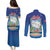Cuba Couples Matching Puletasi and Long Sleeve Button Shirt Funny Macaw Decorative Map