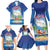 Cuba Family Matching Long Sleeve Bodycon Dress and Hawaiian Shirt Funny Macaw Decorative Map