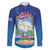 Cuba Family Matching Long Sleeve Bodycon Dress and Hawaiian Shirt Funny Macaw Decorative Map