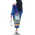 Cuba Family Matching Off The Shoulder Long Sleeve Dress and Hawaiian Shirt Funny Macaw Decorative Map