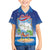 Cuba Family Matching Off The Shoulder Long Sleeve Dress and Hawaiian Shirt Funny Macaw Decorative Map