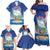 Cuba Family Matching Off Shoulder Maxi Dress and Hawaiian Shirt Funny Macaw Decorative Map