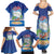 Cuba Family Matching Summer Maxi Dress and Hawaiian Shirt Funny Macaw Decorative Map