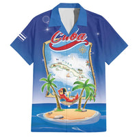 Cuba Hawaiian Shirt Funny Macaw Decorative Map