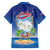 Cuba Hawaiian Shirt Funny Macaw Decorative Map