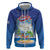 Cuba Hoodie Funny Macaw Decorative Map