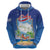 Cuba Hoodie Funny Macaw Decorative Map