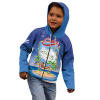 Cuba Kid Hoodie Funny Macaw Decorative Map