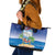 Cuba Leather Tote Bag Funny Macaw Decorative Map