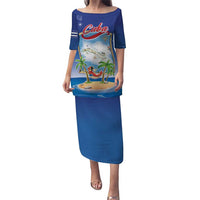 Cuba Puletasi Funny Macaw Decorative Map