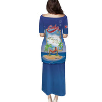 Cuba Puletasi Funny Macaw Decorative Map