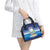 Cuba Shoulder Handbag Funny Macaw Decorative Map