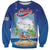 Cuba Sweatshirt Funny Macaw Decorative Map