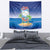 Cuba Tapestry Funny Macaw Decorative Map