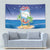 Cuba Tapestry Funny Macaw Decorative Map
