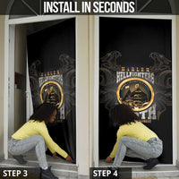 Never Forget Harlem Hellfighters Door Cover Strength Courage And Glory