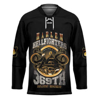 Never Forget Harlem Hellfighters Hockey Jersey Strength Courage And Glory