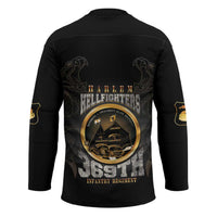 Never Forget Harlem Hellfighters Hockey Jersey Strength Courage And Glory