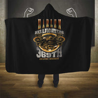 Never Forget Harlem Hellfighters Hooded Blanket Strength Courage And Glory