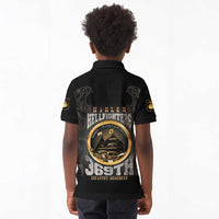 Never Forget Harlem Hellfighters Kid Polo Shirt Strength Courage And Glory