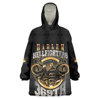 Never Forget Harlem Hellfighters Kid Wearable Blanket Hoodie Strength Courage And Glory