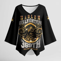 Never Forget Harlem Hellfighters Kimono Sleeve Blouse Strength Courage And Glory
