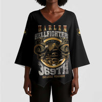 Never Forget Harlem Hellfighters Kimono Sleeve Blouse Strength Courage And Glory