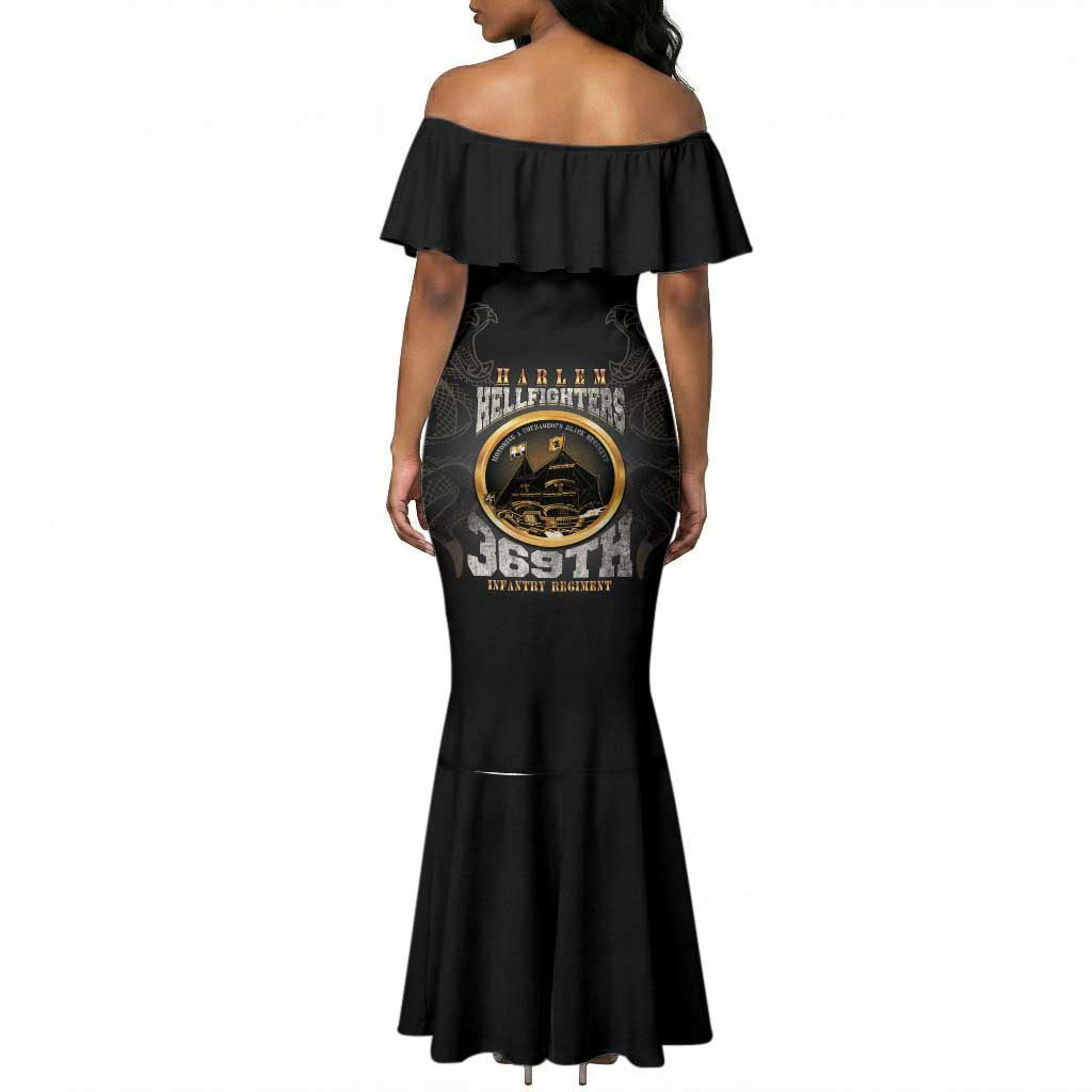 Never Forget Harlem Hellfighters Mermaid Dress Strength Courage And Glory