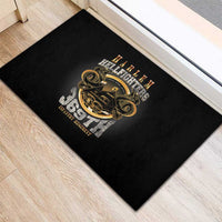 Never Forget Harlem Hellfighters Rubber Doormat Strength Courage And Glory