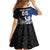New Zealand And Scotland Rugby Custom Family Matching Summer Maxi Dress and Hawaiian Shirt Maori Tiki With Thistle Together